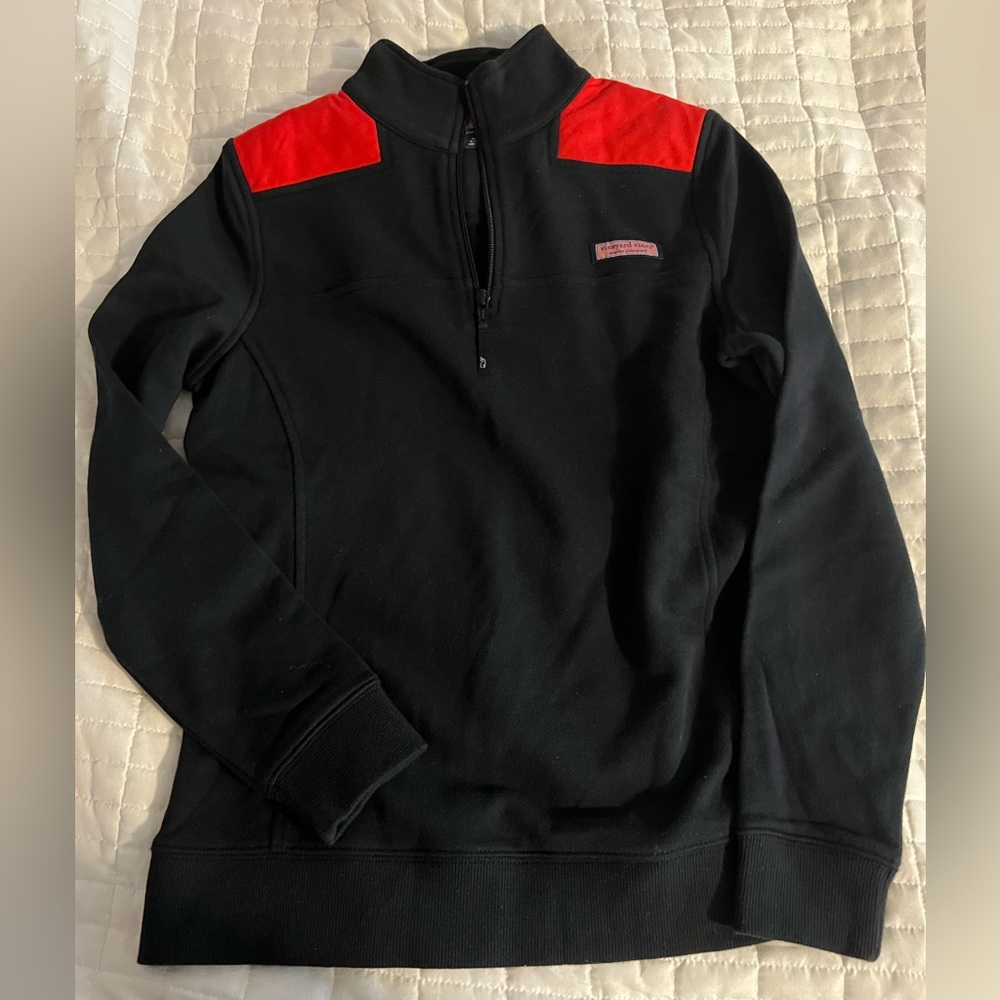 Size XS Vineyard Vines black 1/4